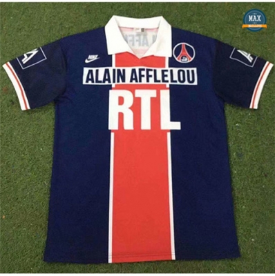 Max Maillots Retro 1990-91 PSG Domicile