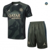 Marque Max Maillot Paris Saint Germain + Shorts 2024/25 Training vert foncé pas cher fiable