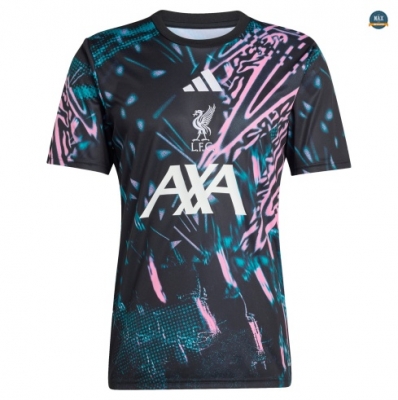 Max Maillots foot Liverpool maillot Pre Match noir 2025/26