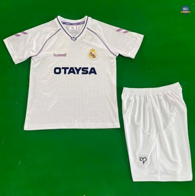 Max Maillots foot Retro 1990-92 Real Madrid Enfant Domicile