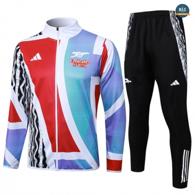 Veste Survetement Arsenal 2024/25 Blanc