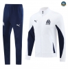 Veste Survetement Olympique Marseille 2024/25 Blanc