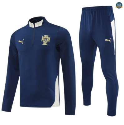Achetez Max Survetement Portugal 2025/26 Bleu Marine/abricot