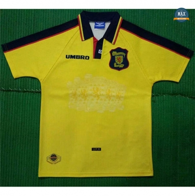 Max Maillots Retro 1996-98 Écosse Jaune