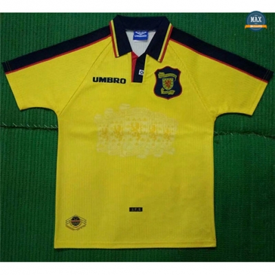 Max Maillots Retro 1996-98 Écosse Jaune
