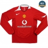 Maillot Retro 2005-06 Manchester United Manche Longue Domicile