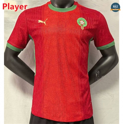 Max Maillots Player Version 2025/26 Maroc Domicile
