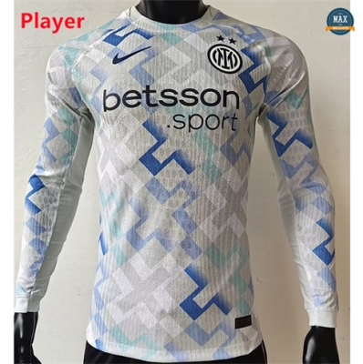 Max Maillot Player Version 2025/26 Inter Milan Exterieur Manche Longue