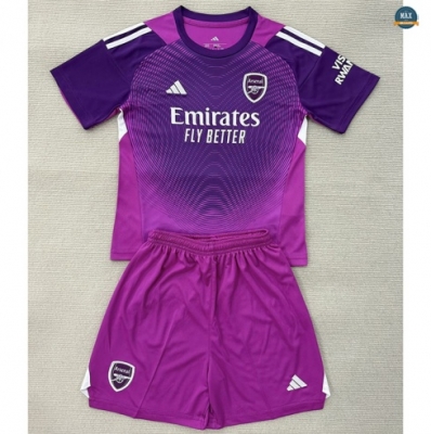 Max Maillot Arsenal Enfant Gardien De But Violet 2025/26
