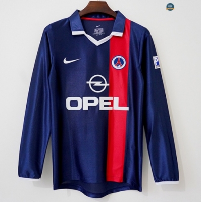 Max Maillot Retro 2001-02 PSG Domicile Manche Longue