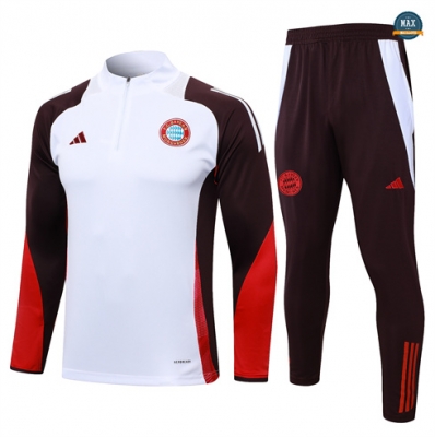 Soldes Max Survetement Enfant Bayern Munich 2024/25 Blanc