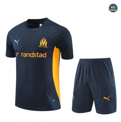 Vente Max Maillot Training Olympique Marseille + Short 2024/25 Bleu marine