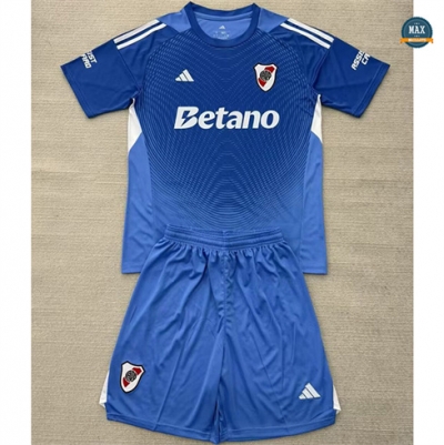 Max Maillots River Plate Enfant Gardien de but Bleu 2025/26