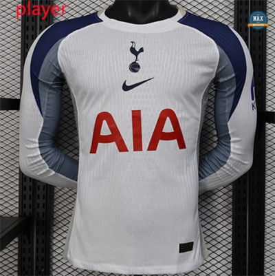 Max Maillots Player Version 2025/26 Tottenham Hotspur Domicile Manche Longue