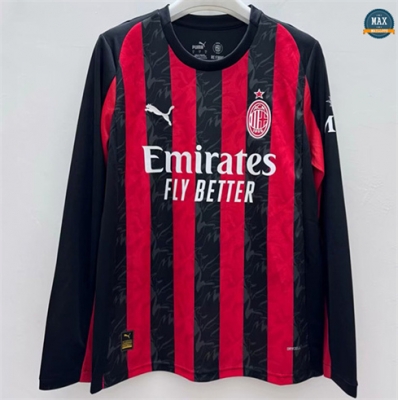 Max Maillots AC Milan Domicile Manche Longue 2025/26