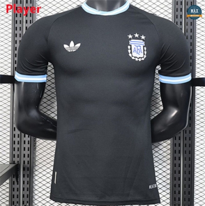 Max Maillots Player Version 2025/26 Argentine noir