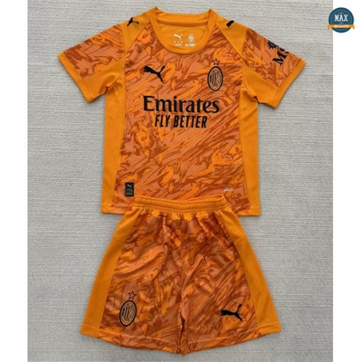 Max Maillots AC Milan Enfant Gardien de but Orange 2025/26