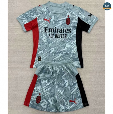 Max Maillot AC Milan Enfant Gardien de but Bleu 2025/26