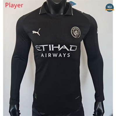 Maillot Foot Player Version 2025/26 Manchester City Exterieur Manche Longue