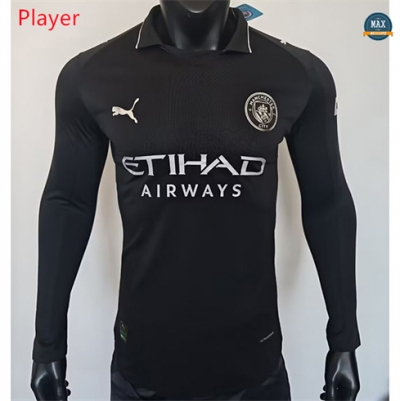 Maillot Foot Player Version 2025/26 Manchester City Exterieur Manche Longue