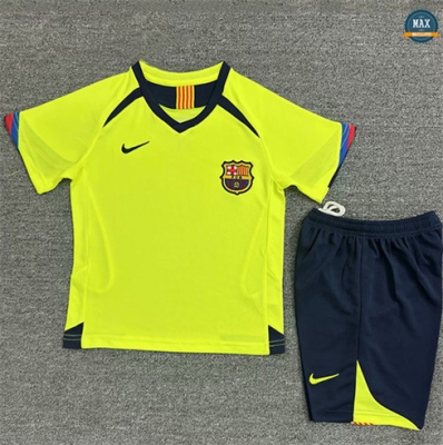 Max Maillot Retro 2005-06 Barcelone Enfant Exterieur