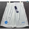 Maillot Foot Naples Shorts Blanc 2025/26