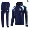 Maxmaillots Sweatshirt à capuche Ajax 2025/26 Bleu Marine Online