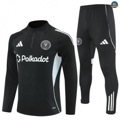 Maxmaillots Survetement Inter Miami 2025/26 Noir/Blanc Online