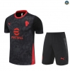 Maxmaillots Training AC Milan + Short 2025/26 Noir/Rouge Pas Cher
