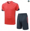 Maxmaillots Training Bayern Munich + Short 2025/26 Orange/Gris Pas Cher