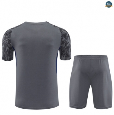 Maxmaillots Training Feyenoord Enfant + Short 2025/26 Gris/Bleu Pas chèr