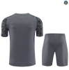 Maxmaillots Training Feyenoord Enfant + Short 2025/26 Gris/Bleu Pas chèr