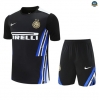 Maxmaillots Training Inter Milan + Short 2025/26 Noir/Bleu/Blanc Pas chèr