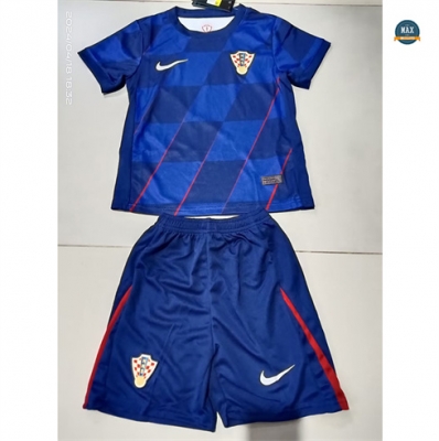 Acheter Max Maillot Croatie Enfant Exterieur 2024/25 pas cher fiable