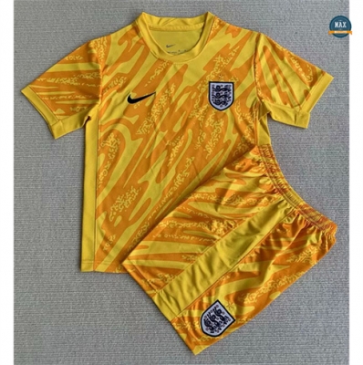 Max Maillots Angleterre Enfant Gardien de but Jaune 2024/25