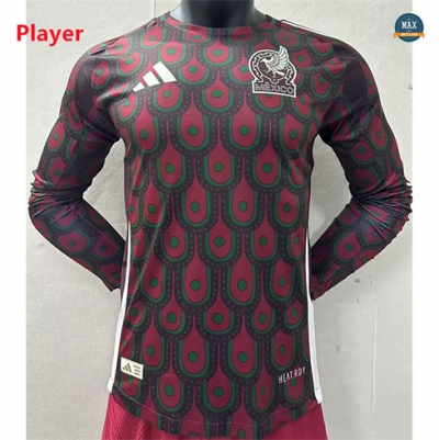 Max Maillot Player Version 2024/25 Mexique Domicile Manche Longue