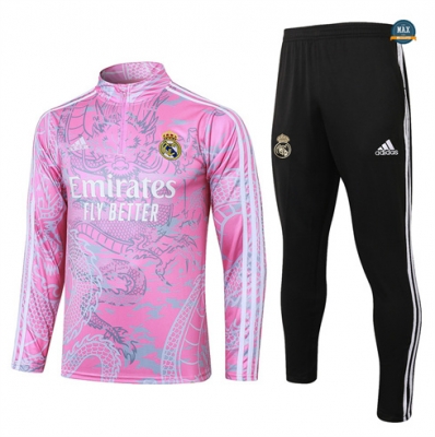 Marque Max Survetement Enfant Real Madrid 2024/25 rose pas cher fiable