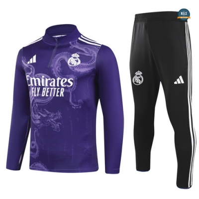 Achetés Survetement Spéciale Real Madrid 2024/25 Violet