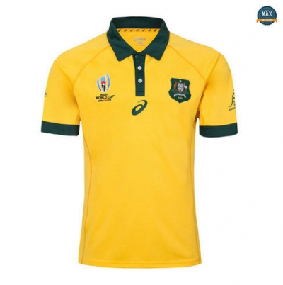 Max Maillot Rugby Australie POLO Coupe du monde 2019/20