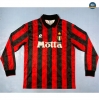 Max Maillots Retro 1994-95 AC Milan Domicile Manche Longue