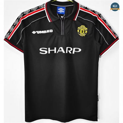 Max Maillot Retro 1998-99 Manchester United Noir