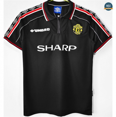 Max Maillot Retro 1998-99 Manchester United Noir