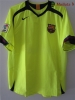 Maillot Retro 2005-06 Barcelone Exterieur Vert