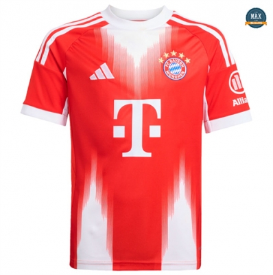 Max Maillots Bayern Munich Domicile Rouge 2025/26