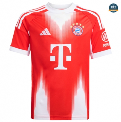 Max Maillots Bayern Munich Domicile Rouge 2025/26
