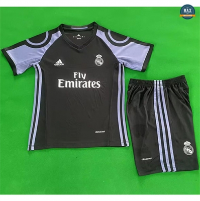 Max Maillot Rétro 2016-17 Real Madrid Enfant Third