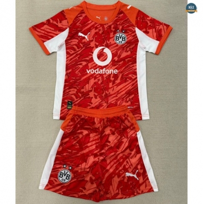 Max Maillot Borussia Dortmund Enfant Gardien De But Orange 2025/26