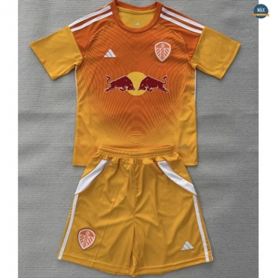 Max Maillot Leeds United Enfant Gardien De But Orange 2025/26