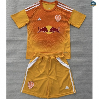 Max Maillot Leeds United Enfant Gardien De But Orange 2025/26