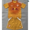 Max Maillot Leeds United Enfant Gardien De But Orange 2025/26